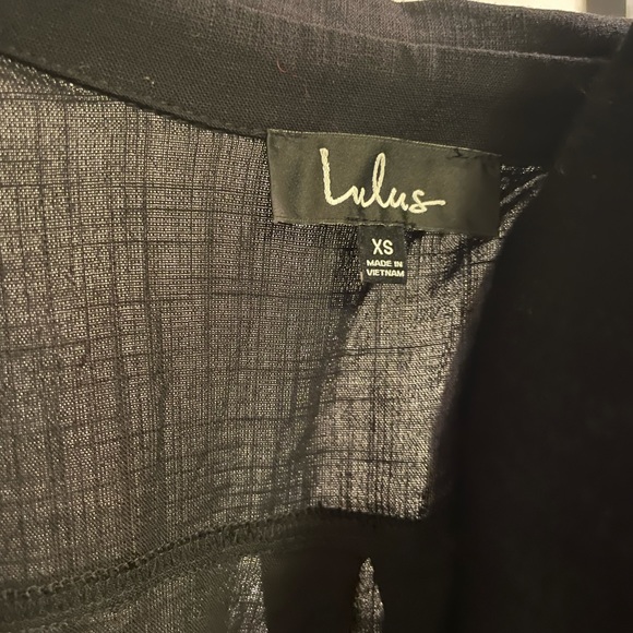 LULU’S BLACK DRESS NWT - Picture 5 of 7